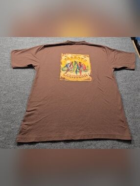 Tommy Bahama Parrots of the Caribbean Graphic‎ T-Shirt Brown XL